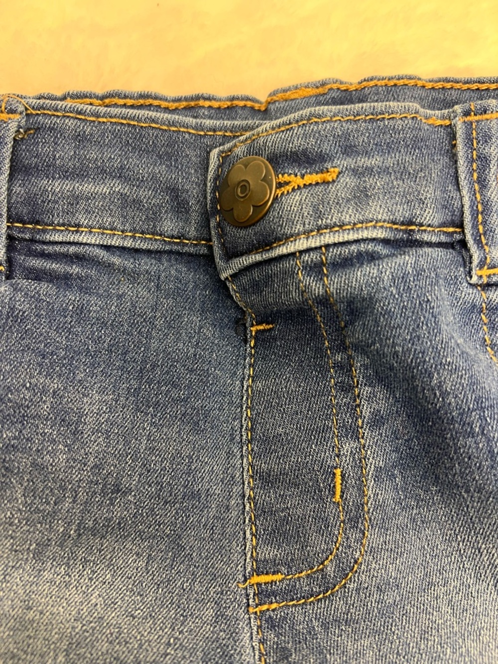 Garanimals Dark Blue Frayed Hem Denim Shorts - Picture 4 of 7